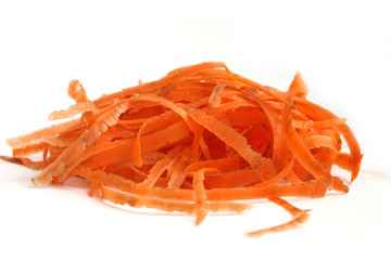 морковные очистки