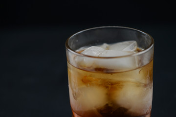 Black Russian en gros plan
