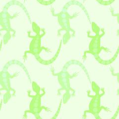 lizard seamless pattern