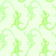 lizard seamless pattern