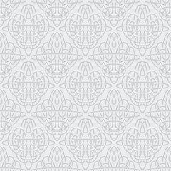 Art Nouveau seamless background(vector, CMYK)