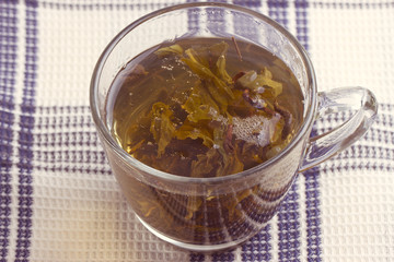Green leaf tea