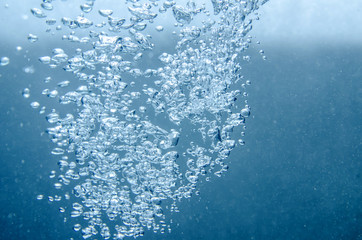 Naklejka premium Abstract aqua background