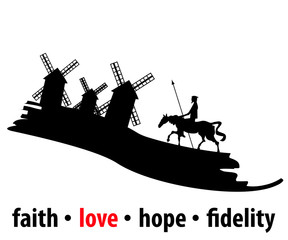 Faith, love, hope and fidelity