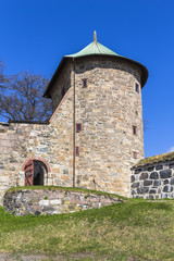 Fototapeta premium One of the towers of the fortress of Akershus