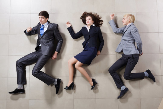Funny businesspeople