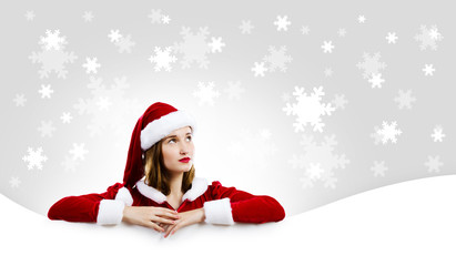Santa girl