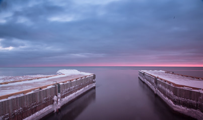 Wharf at Sunset