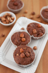 Schokoladen Nuss Muffins