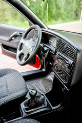 Obraz na płótnie Canvas interior of the car