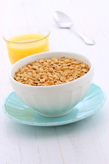 Delicious and healthy granola cereal