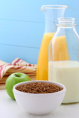 Delicious and healthy breakfast