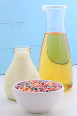 Delicious kids cereal loops