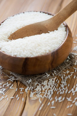 Basmati rice, close-up