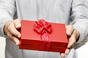Giving present