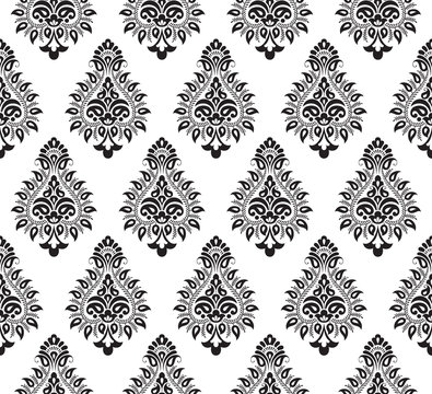 Seamless paisley design
