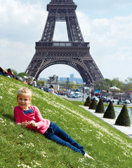 Paris Eiffel Tower tourist