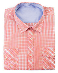 dress shirt on white background