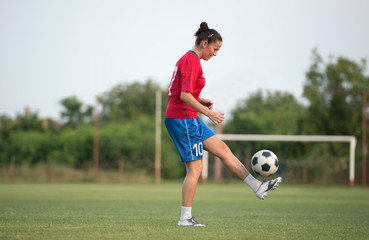 female soccer
