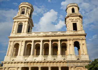 Fototapeta na wymiar Paris's Saint-Sulpice