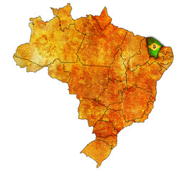 ceara on map of brazil