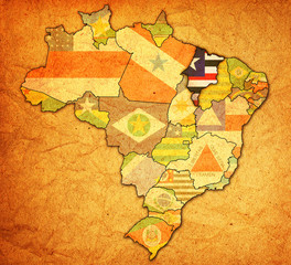 maranhao state on map of brazil