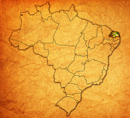 rio grande do norte on map of brazil