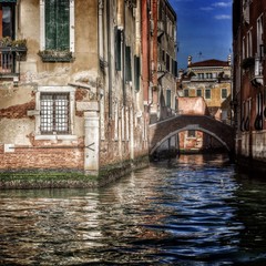 Fototapeta na wymiar beautiful canal in Venice