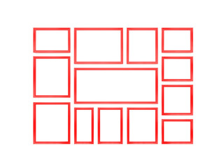 colored picture frames