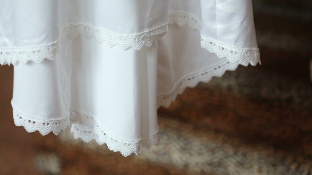 Bottom wedding dress