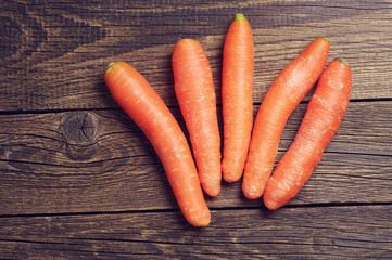 Fresh carrots