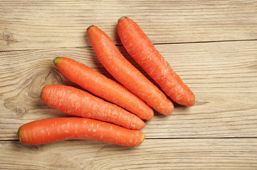 Fresh carrots