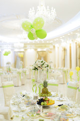 Decorated Restaurant's Hall