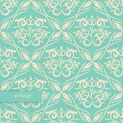 seamless wallpaper. vintage pattern.floral background