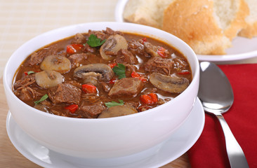 Beef and Mushroom Soup