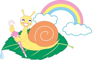 虹とかたつむり