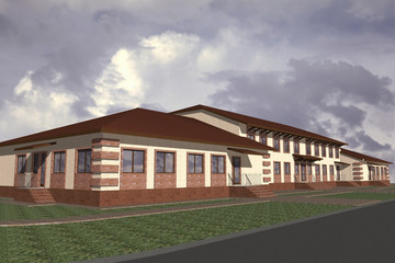 Obraz premium Public Building