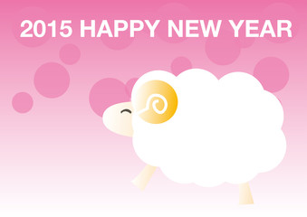 Naklejka premium 2015Sheep