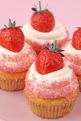 cupcake fragole