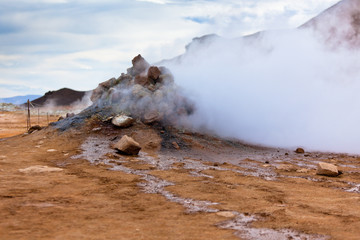 Geothermal Area Hverir, Iceland