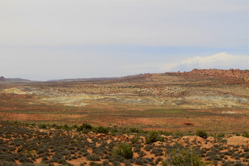 paysage dans Arch national park, Arizona