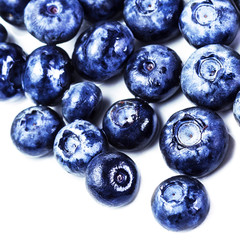 Blueberry antioxidant superfood isolated on white background  m