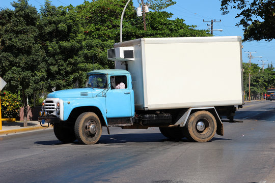 Old Cuban truck
