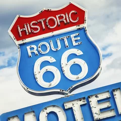 Papier Peint photo Lavable Route 66 Route célèbre