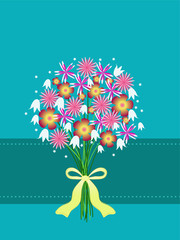 Obraz premium bunch of flowers