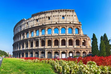 Wall murals Colosseum ancient Colosseum in Rome, Italy