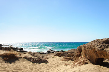 Falassarna, one of the most beautiful beaches of Crete