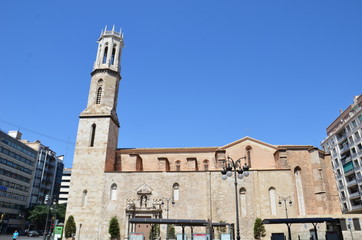 Fototapeta na wymiar Eglise à Valencia, Espagne