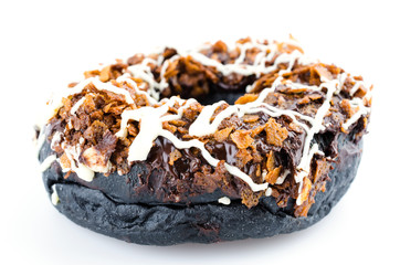 Donut isolated on white background