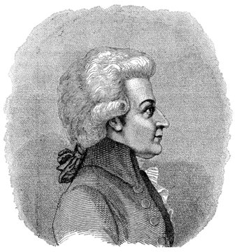 Mozart - Portrait - (18th Century)